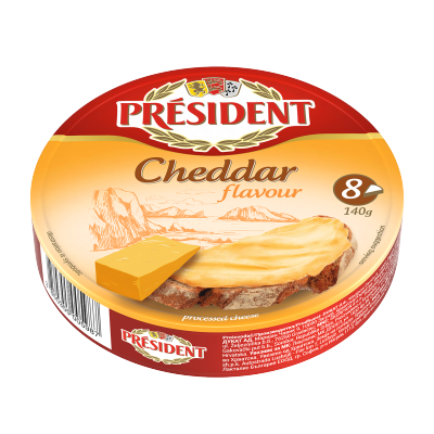 Brânză topită Cheddar